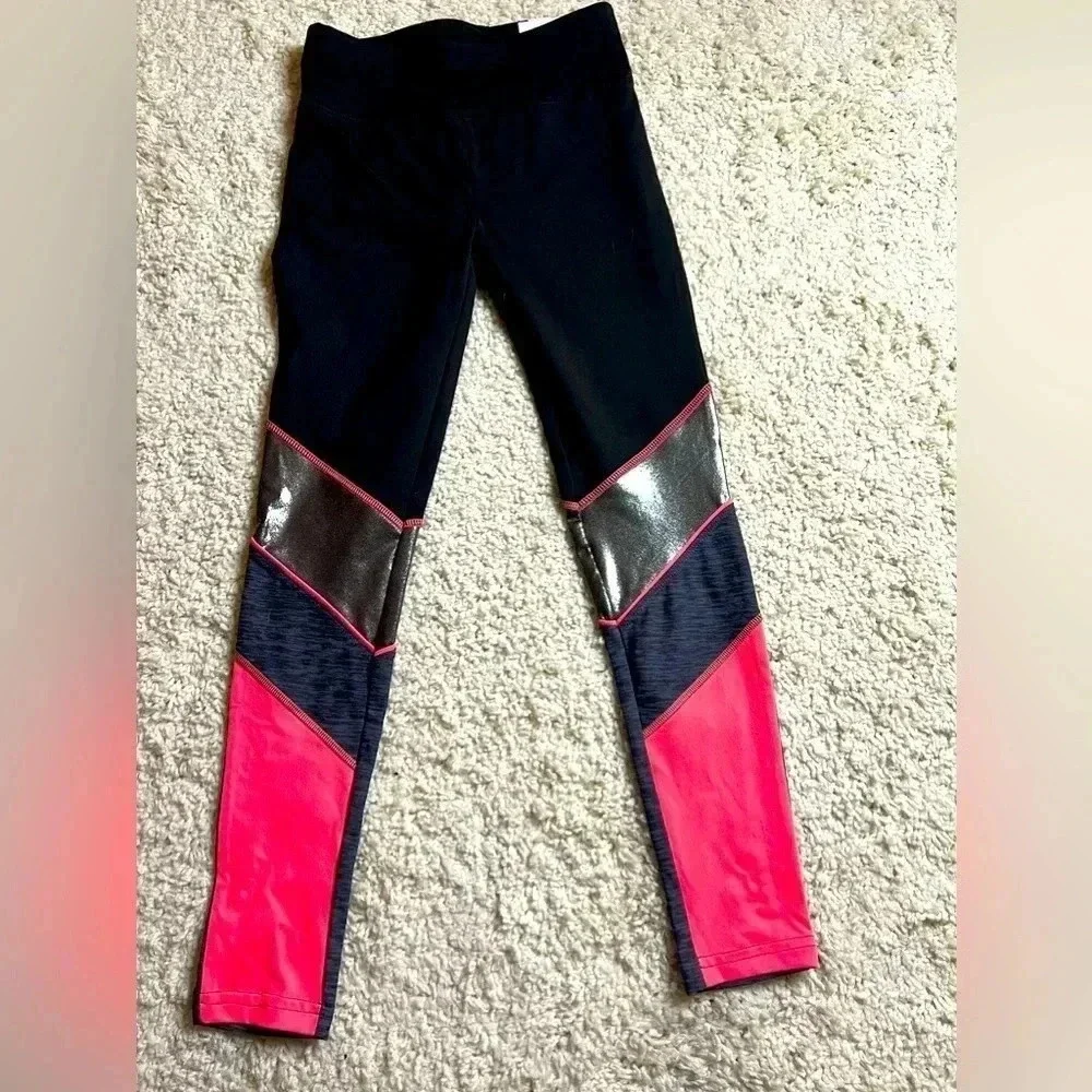 GIRLS JUSTICE ACTIVE HIGH WAIST LEGGING SIZE 12 NWT